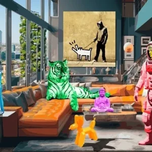 Ouvriers de New York déjeunant sur Une Poutre, 1932 (détail)